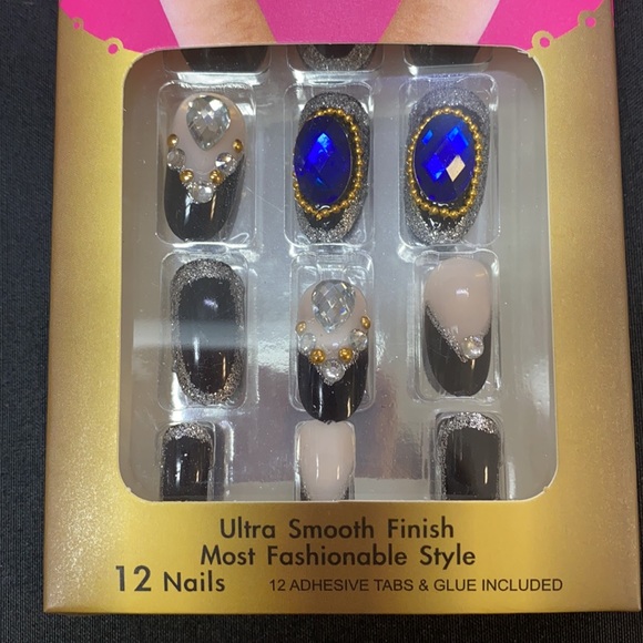 AB Ana Beauty New York Fashion Nails 5D 12 Nails - Picture 2 of 4